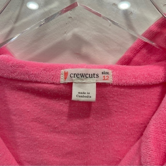 J. Crew Crewcuts Girls’ Terry Hoodie Dress UPF 50 Size 12 - Picture 10 of 10
